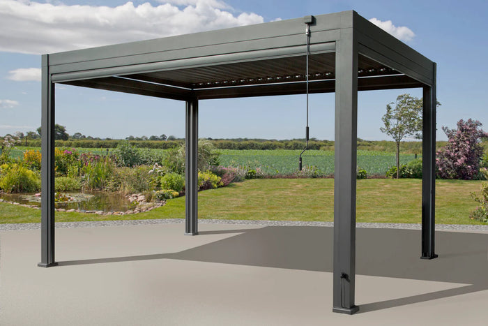 Athena 3 x 4m Aluminium Pergola