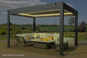 Athena 3 x 4m Aluminium Pergola