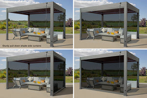 Athena 3 x 4m Aluminium Pergola