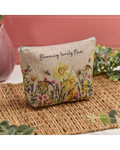 Blooming Lovely Mum Cotton Pouch