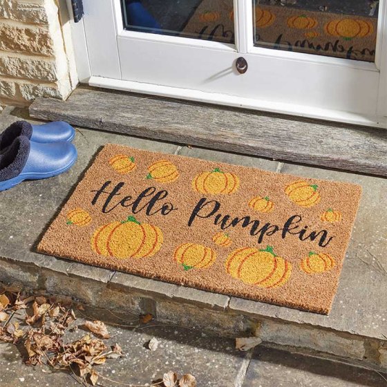 Hello Pumpkin Decoir Mat