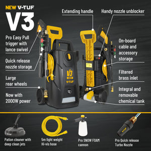 V-TUF DIY Portable Electric Pressure Washer