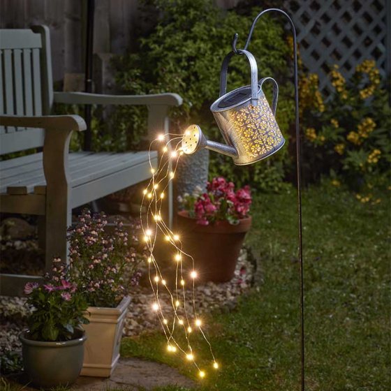 Solar Firefly DécorCan Stake Light