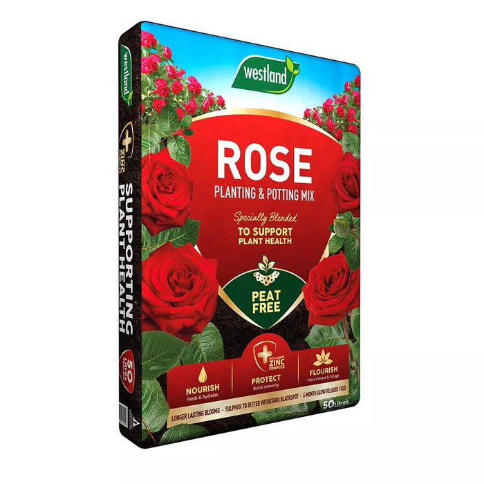 Westland Rose Planting & Potting Peat Free 50L (75)