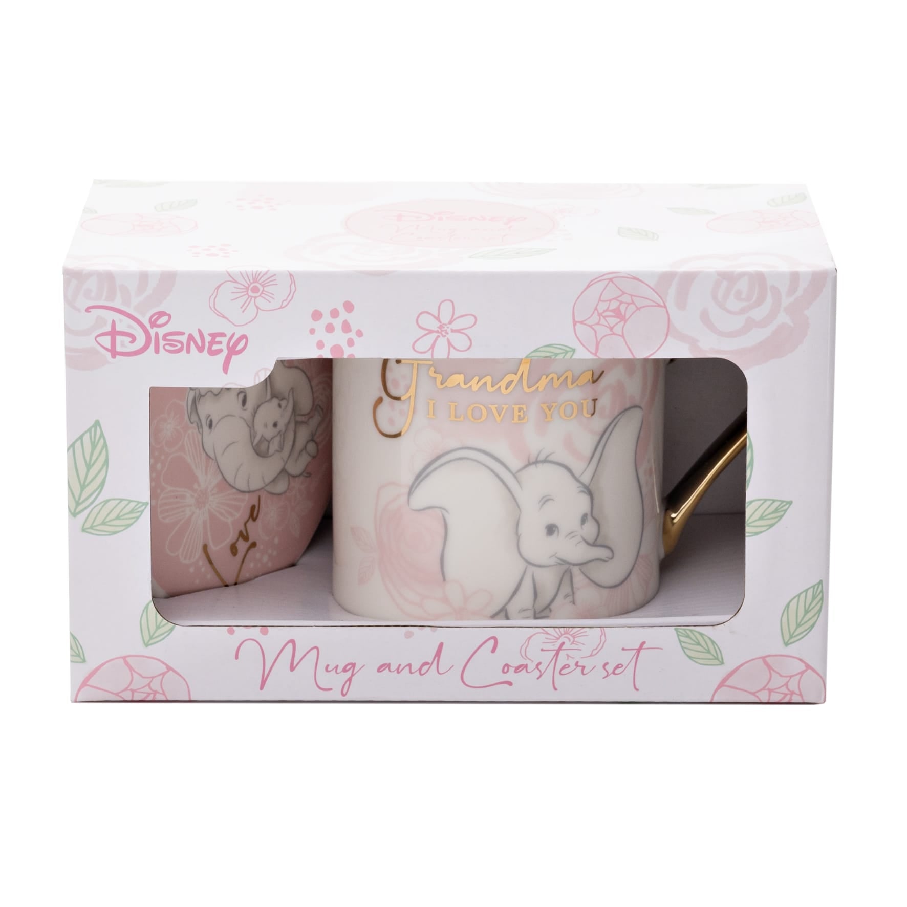 Disney Grandma I Love You Mug and Coaster Set Whitakers Garden